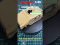 Humvee M1025 scale model building Academy 1 35