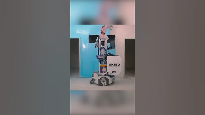 This robot can plaster and paint walls