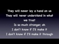 The Red Jumpsuit Apparatus- Am I the Enemy (with lyrics)