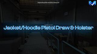 Ultra Realistic Jacket/Hoodie Pistol Draw & Holster System | FiveM ESX / QBCore Script