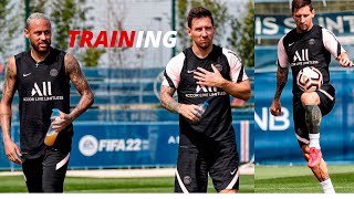 #LEOMESSI: First Steps and Training With PSG For The First Time