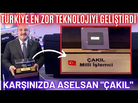 ASELSAN EN ZOR TEKNOLOJİYİ ÜRETTİ ! İŞTE KARŞINIZDA İLK MİLLİ İŞLEMCİ 