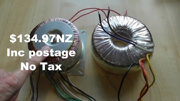 Toroidal Transformers 500 watt for Audio Amplifiers