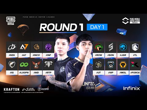 PMSL Americas Round 1 Day 1 - PUBG Mobile