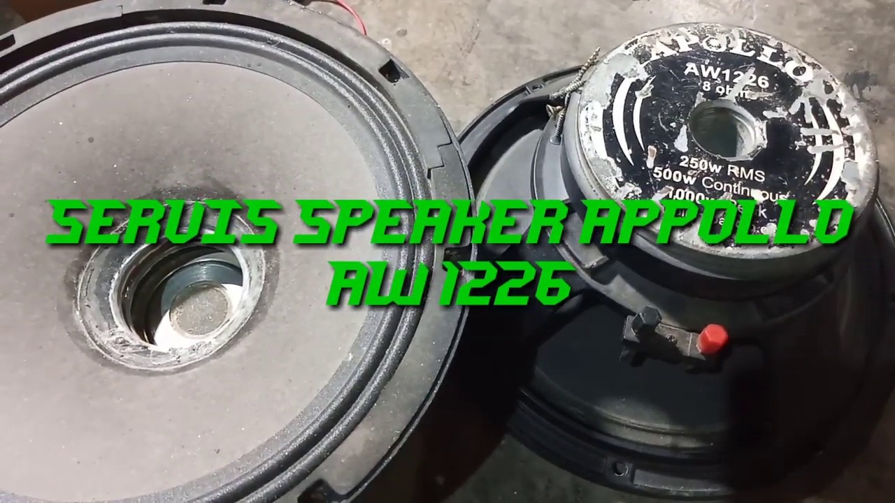 speaker apollo 12 inch