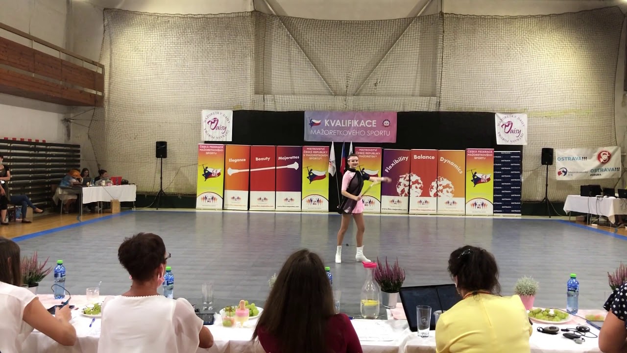 Mažoretky Juventus Karviná, sólo seniorky 2baton 2020