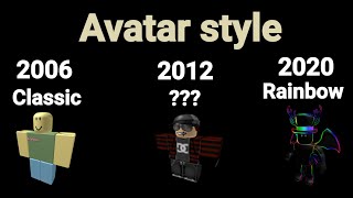 Từ năm 2006 đến năm 2020, phong cách avatar trong Roblox đã trải qua một sự tiến hóa đầy ấn tượng. Hãy cùng xem lại sự thay đổi đó với hình ảnh liên quan đến tiến hóa phong cách avatar Roblox!
