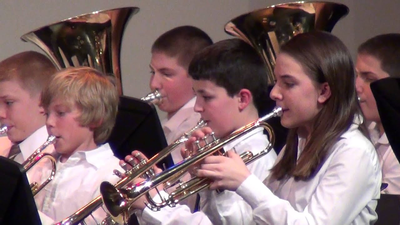 Highland Hills Middle School beginning band YouTube