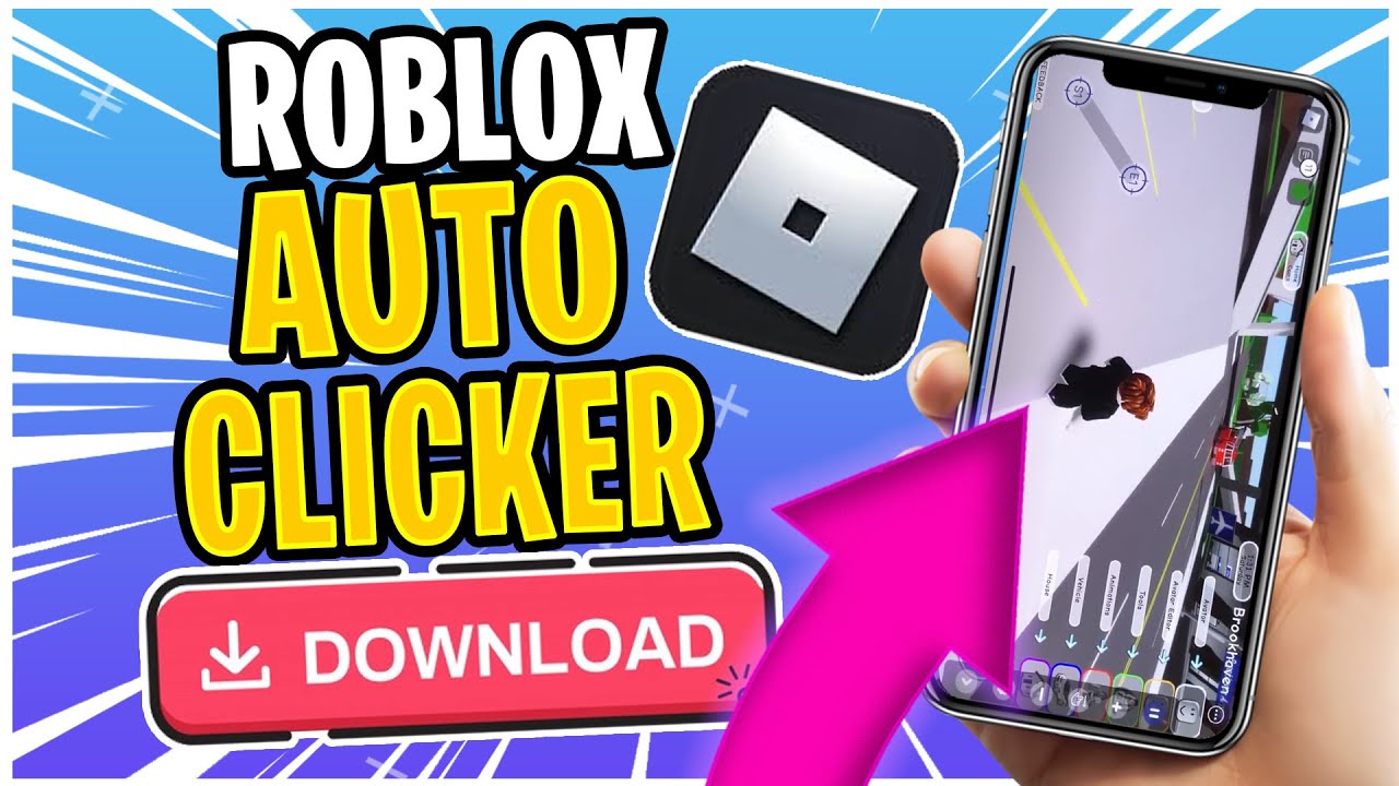 How to get auto clicker on iOS phone roblox 