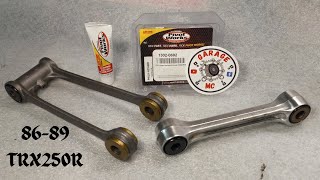 Rebuilding 250r Shock Linkage
