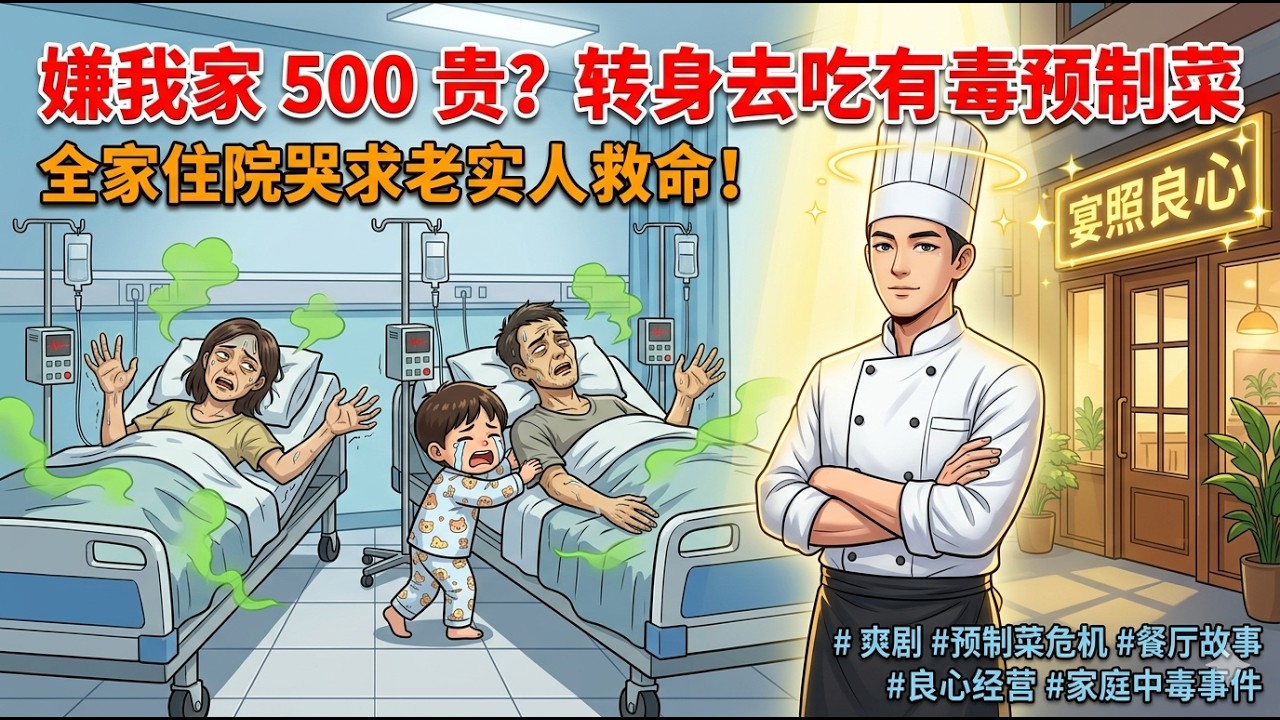 嫌我贵？全家中毒哭求我救命！