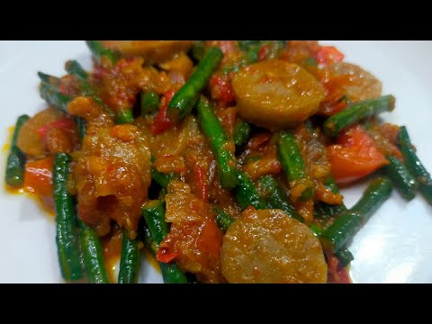 Cara Memasak Oseng Kacang Panjang Bakso