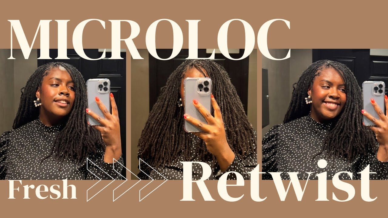 Retwist on MICROLOCS?!?! | Come Get a Retwist With Me