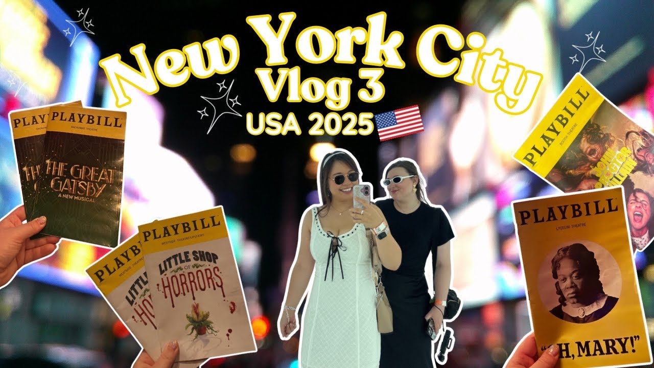 Видеоблог о Нью-Йорке, часть 3 | 4 дня в Нью-Йорке: бродвейские шоу, SUMMIT One Vanderbilt, Брукл...