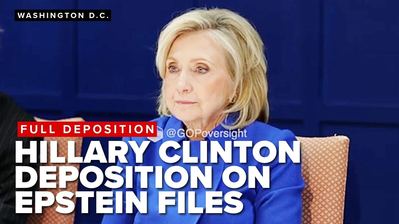 #BREAKING: Hillary Clinton’s 4-Hour Epstein Files deposition released