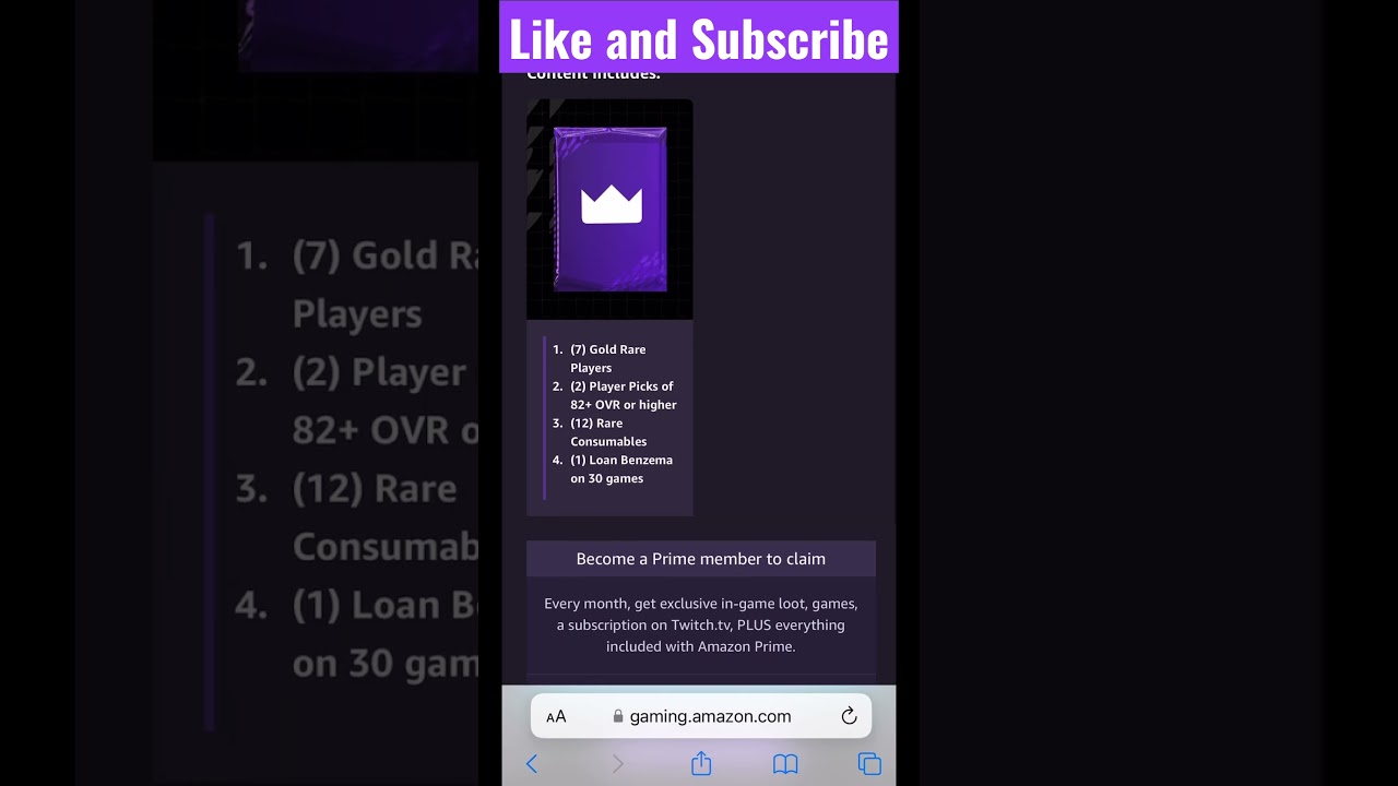 FIFA 23 Ultimate Team - Free Prime Gaming Pack