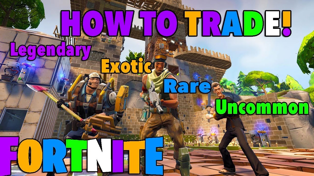 How To Trade In Fortnite Gtr Guide Youtube - how to trade in fortnite gtr guide