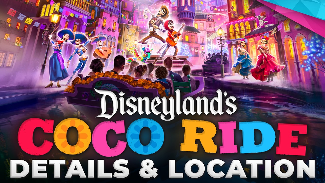 Disney - ここ New Details for PIXAR'S COCO Ride Coming To Disneyland Resort