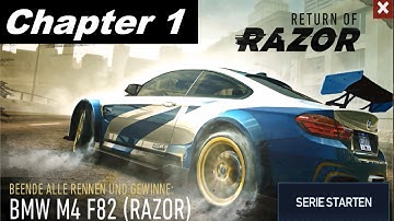 Need For Speed No Limits - Return of Razor BMW M4 F82 - Chapter 1 FULL  [HD]