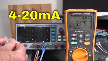 How a 4-20mA Process Control Current Loop Rotational Sensor Works