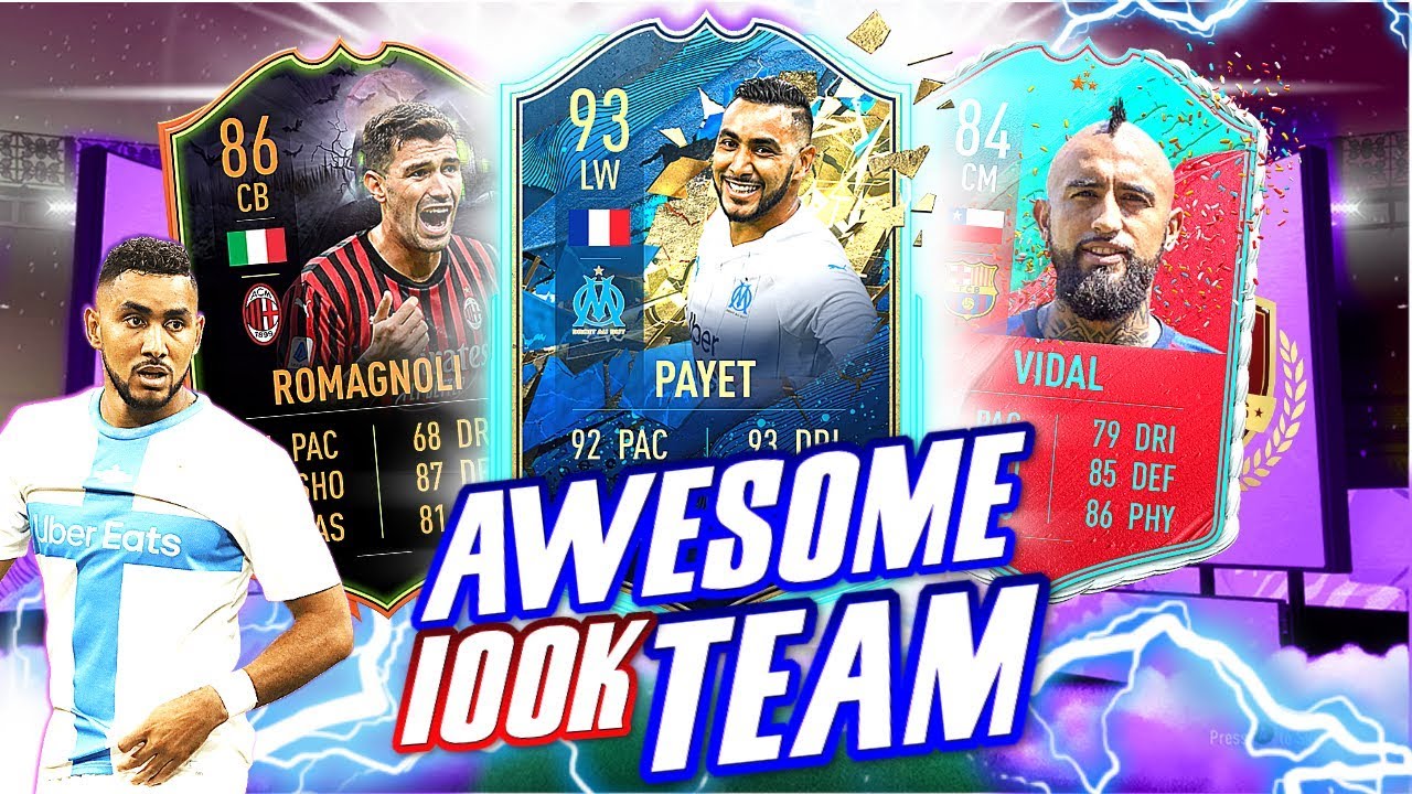 BEST 100K TEAM FIFA 20 w/ TOTS PAYET!!! FIFA 20 100K SQUAD BUILDER
