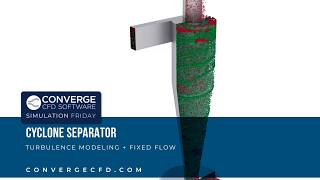 Simulating a Cyclone Separator