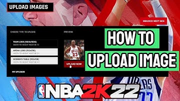 HOW TO UPLOAD IMAGES IN NBA 2K