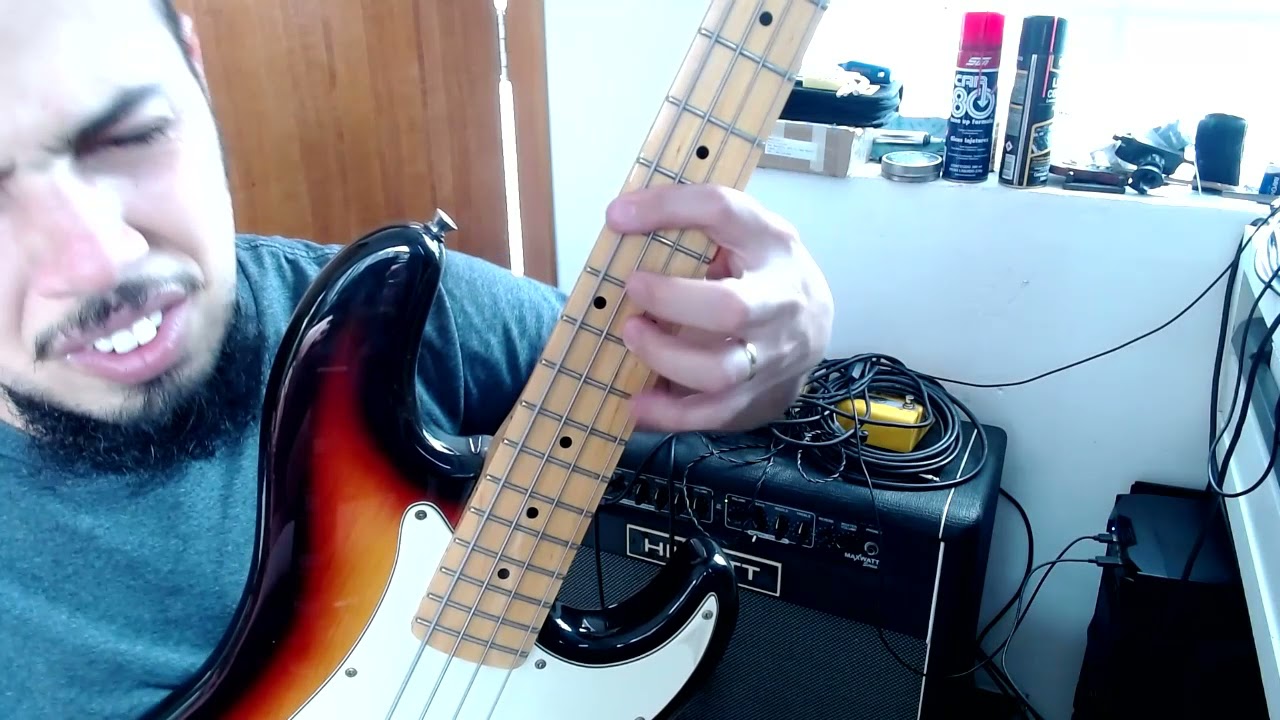 Bass Solo Harmonia e melodia encadeada