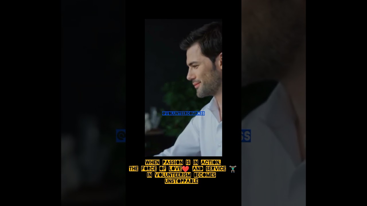 Bring your passion into volunteerism ❤️🫂🏋🏽‍♂️