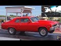 TWIN TURBO LS NOVA STREET CAR RUNS 9's on PUMP GAS! SBE TT 5.3 1/4 Mile Times