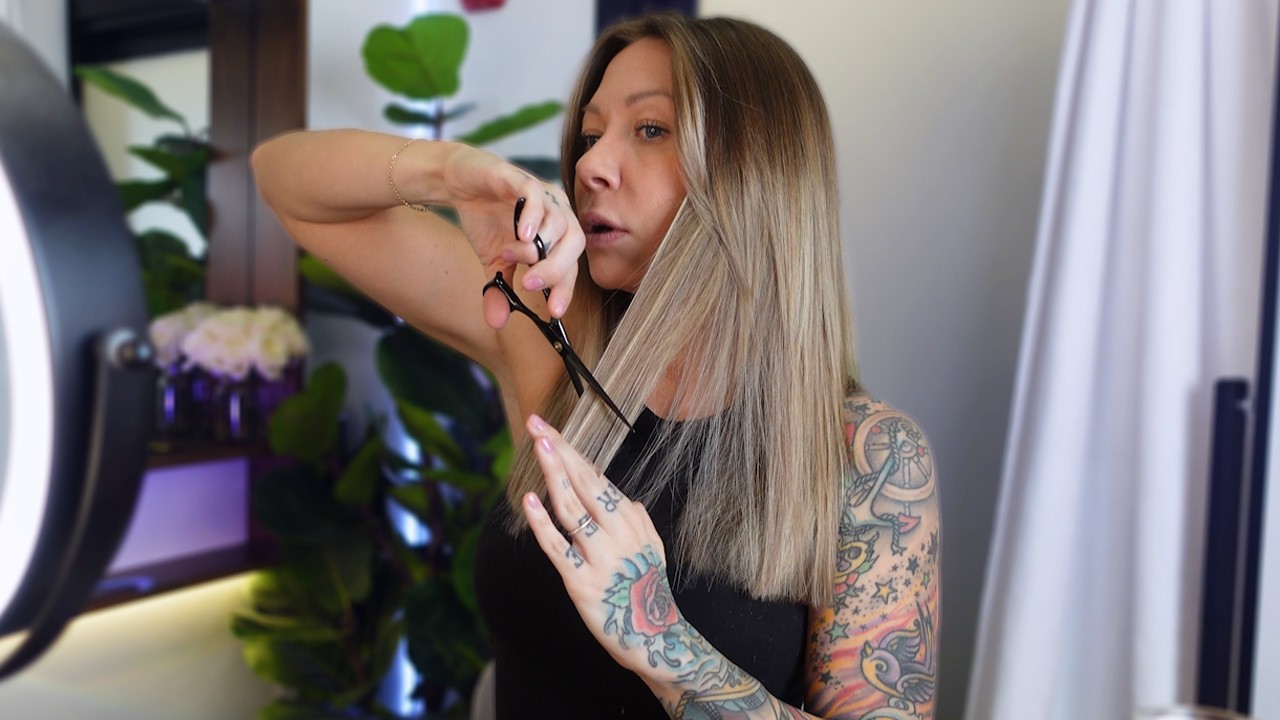 HAIR RESET! (highlights, toner, haircut + extensions)