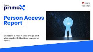 Person Access Report - Primo
