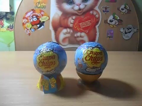 Раскрываем Шоколадные шары Чупа чупс "Свинка Пеппа" - YouTube