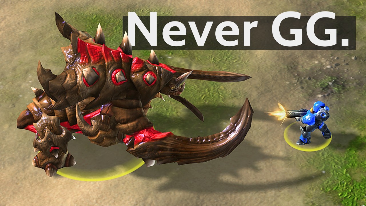 NEVER SURRENDER: The Most Ridiculous Late Game StarCraft 2 War!