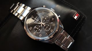 Seiko ssb295p1 review and unboxing Seiko Chronograph Grand Seiko dial on a budget?