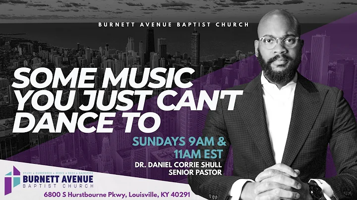 Some Music You Just Can't Dance To | Dr. D. Corrie...