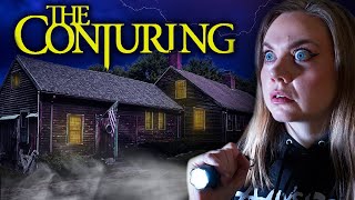 TRAPPED in REAL CONJURING HOUSE | Overnight with Demons!