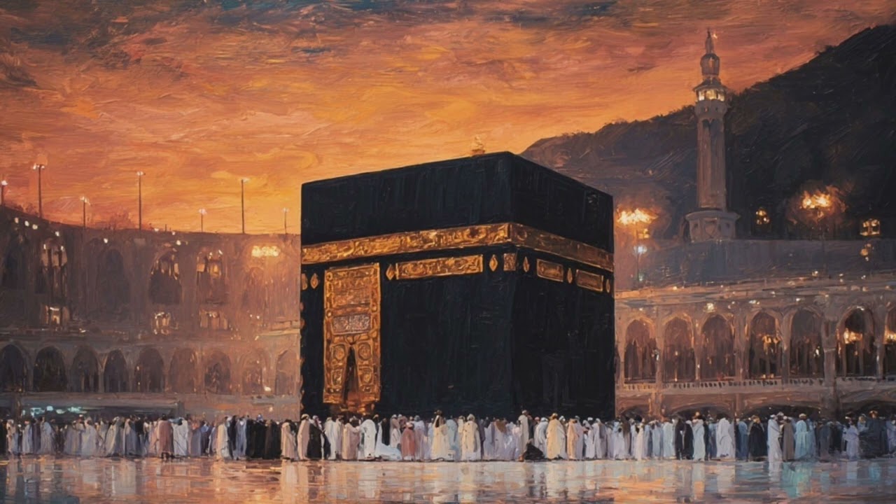 Where hearts turn | The Kaaba in 4K | Aesthetic Frame Tv Art