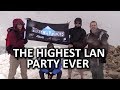 HighLANder - The Highest Mountaintop LAN Party EVER - LTT Official Video