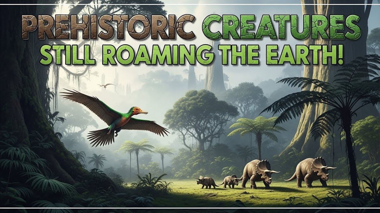 Доисторические существа до сих пор бродят по Земле! 