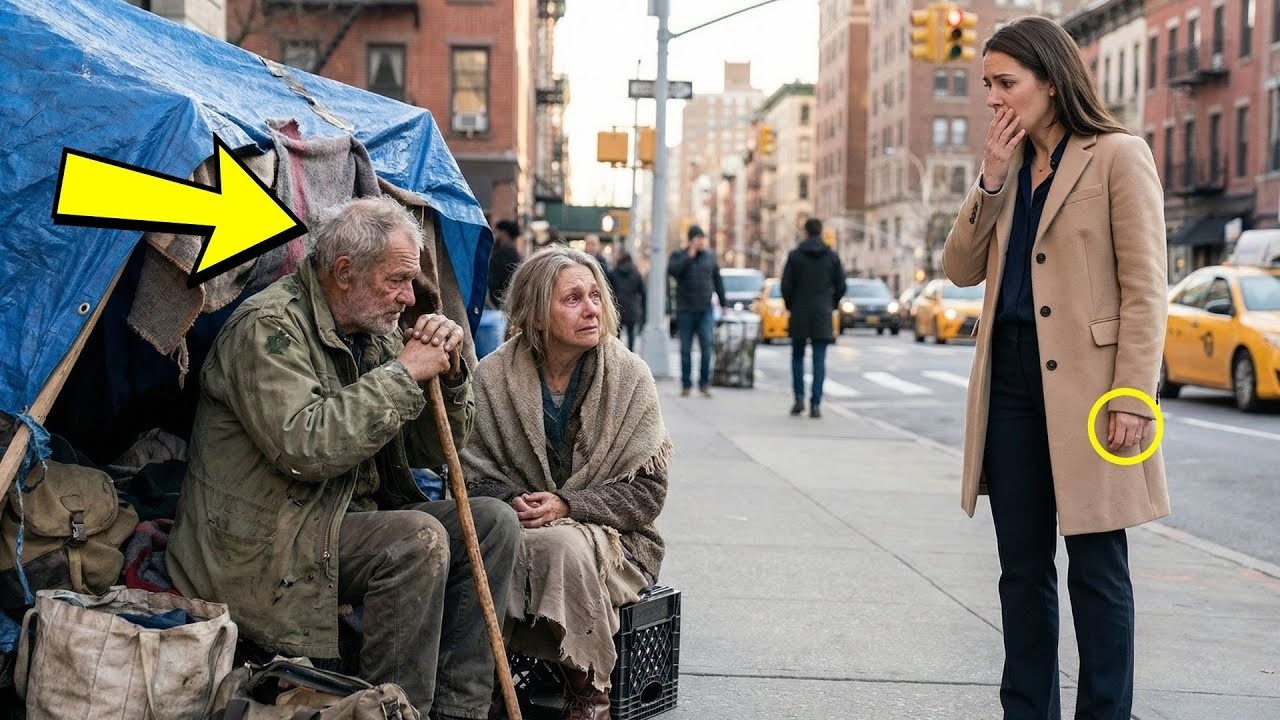 HIJA ENCUENTRA A SUS PADRES ANCIANOS POBRES EN UNA CASA ABANDONADA… Y TOMA UNA DECISIÓN