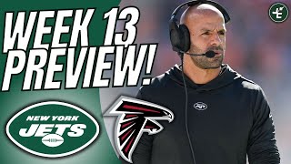 Atlanta Falcons vs New York Jets PREVIEW | Week 13 2023