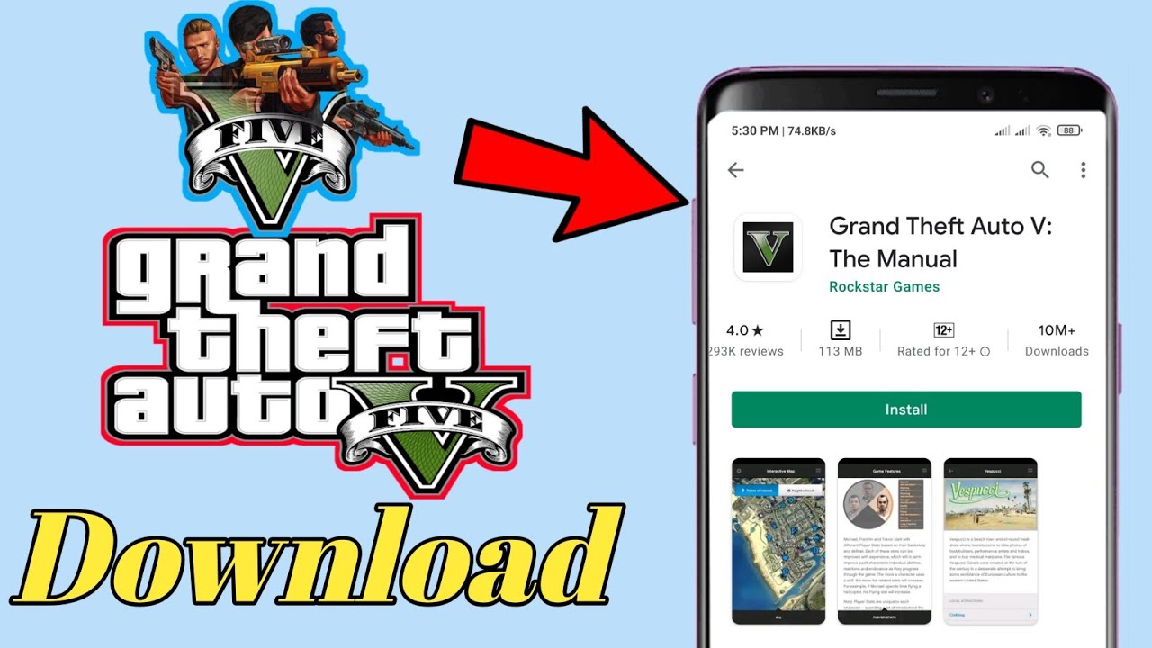 Grand Theft Auto 5 Play Store Free