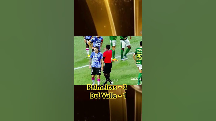 Palmeiras 2x1 Del Valle #gols #palmeiras #libertadores