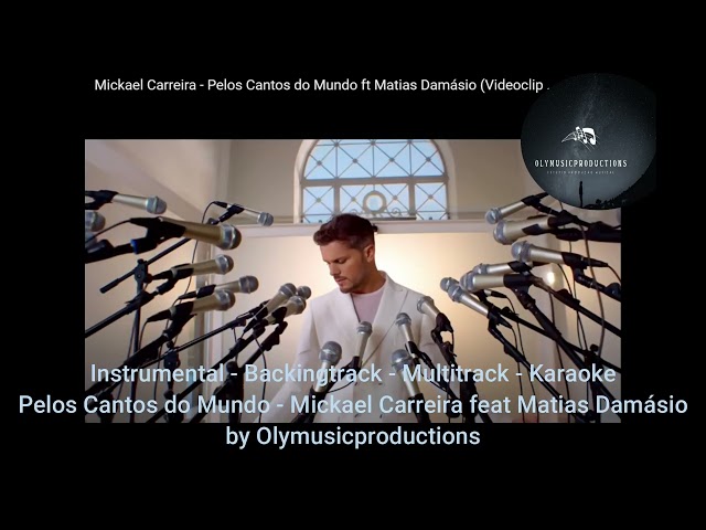 Pelos Cantos do Mundo - Mickael Carreira ft Matias Damásio - Instrumental  by Olymusicproductions class=