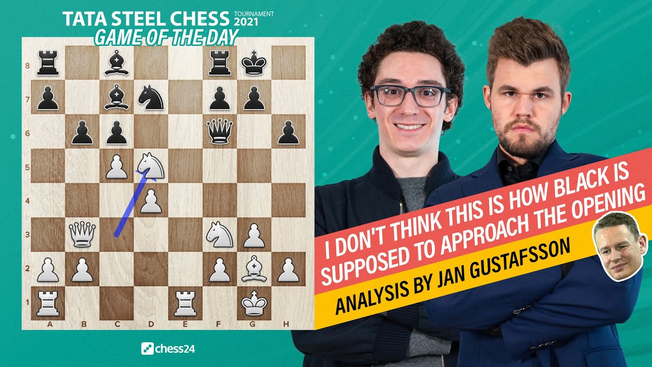 Magnus Carlsen's Catalan too hot for Anish Giri to handle, Tata Steel  Masters 2022