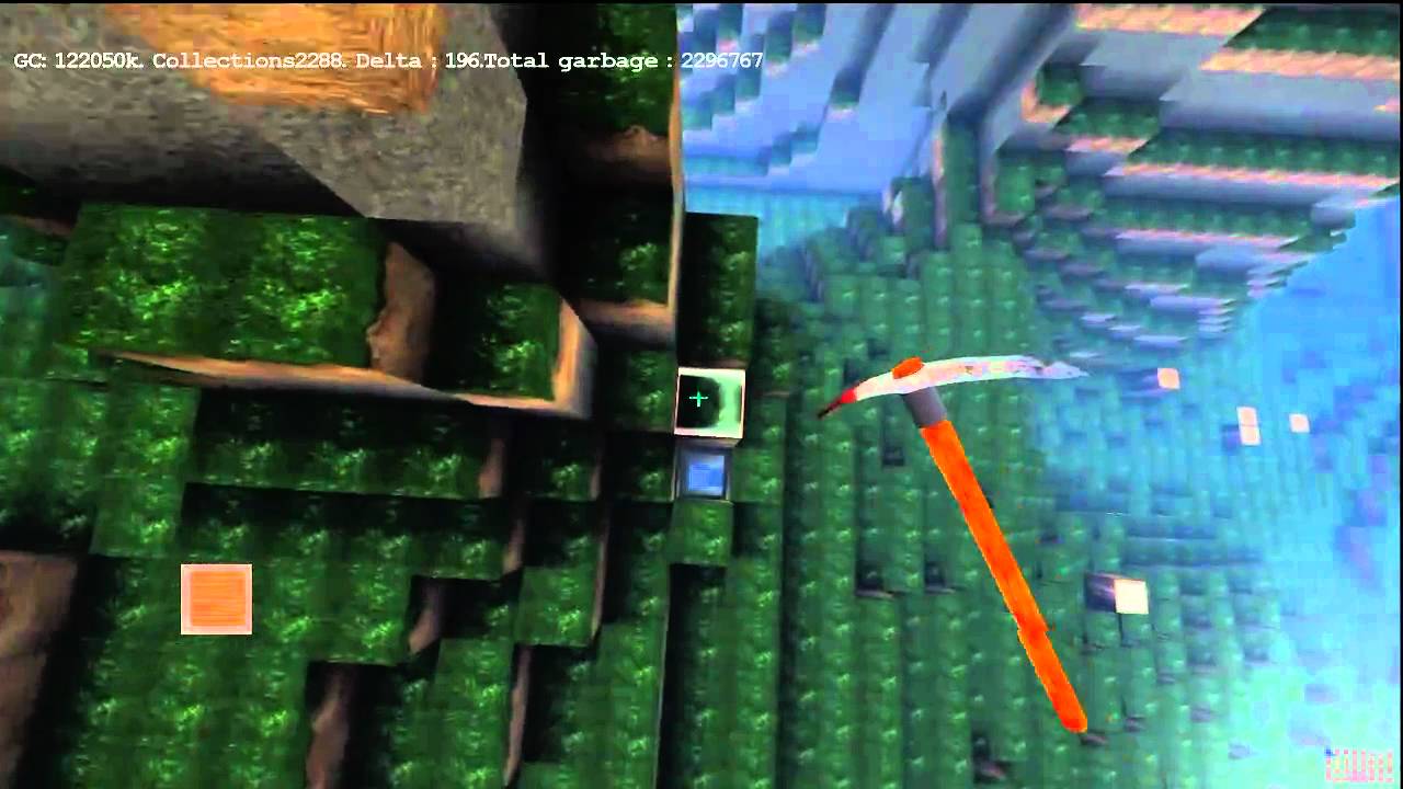 AngryFacing Plays - Fortress Craft - Trampoline from Hell! [HD Gameplay]