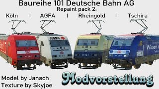 Transport Fever - Baureihe 101 Repaint Pack 2 [Modvorstellung]