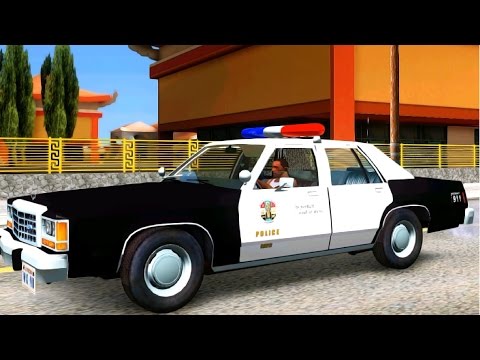 Ford LTD Crown Victoria LAPD - GTA MOD _REVIEW