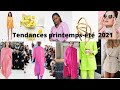 tendances printemps-été 2021